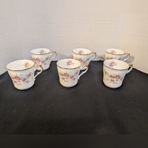 Paragon Victoriana Rose Mug Lot Bundle Set Of 6